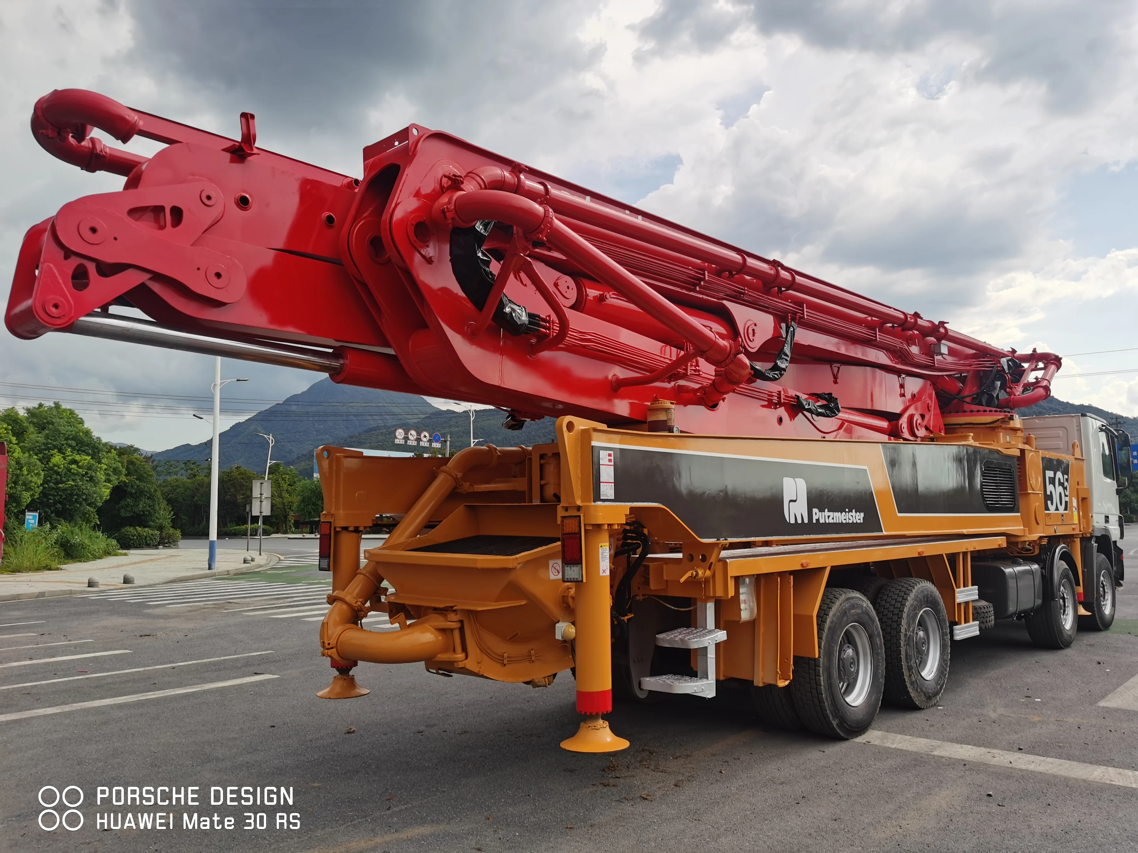 Горячая Распродажа б/у восстановленных Putzmeister M56-5Z для производства бетонных