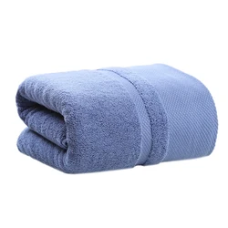 Manufacturers Wholesale Good quality 100% cotton  thicken high water absorption 1 bath towel and 2 wash face towels set for home