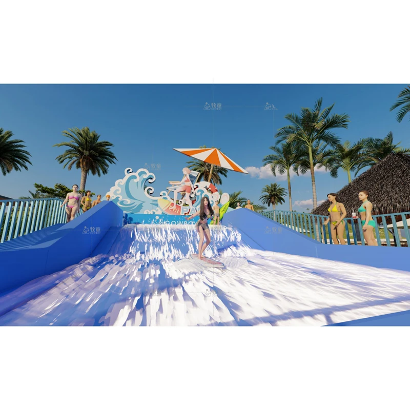 COWBOY Pool Surfing Machine Water Park Sport  Simulator Flowrider For Adult Surfing Equipment