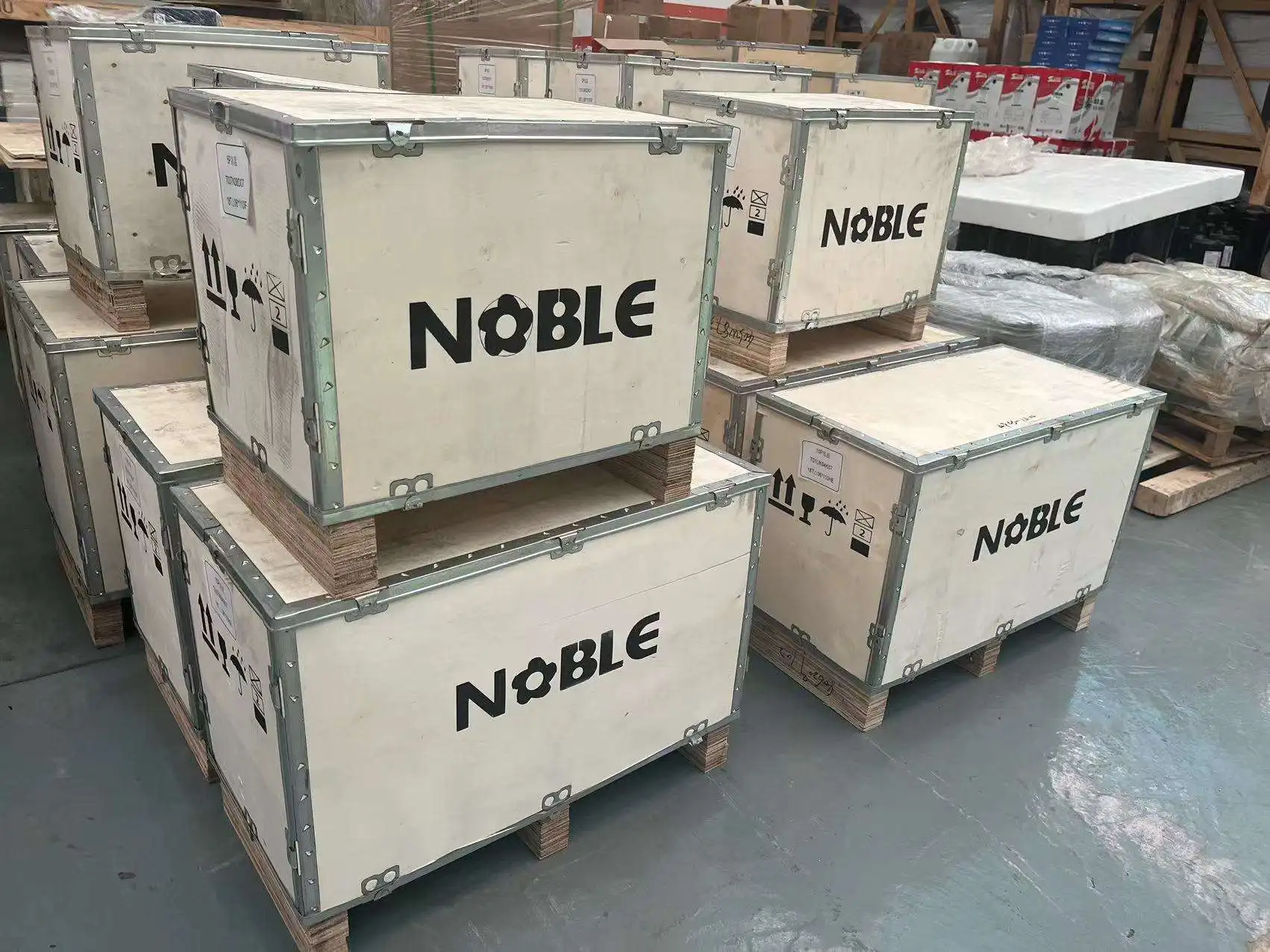 NOBLE Refrigeration Compressor 6 Cylinders Piston High Effective Cooling Capacity R404a R507a Refrigeratioon Tools for cold room