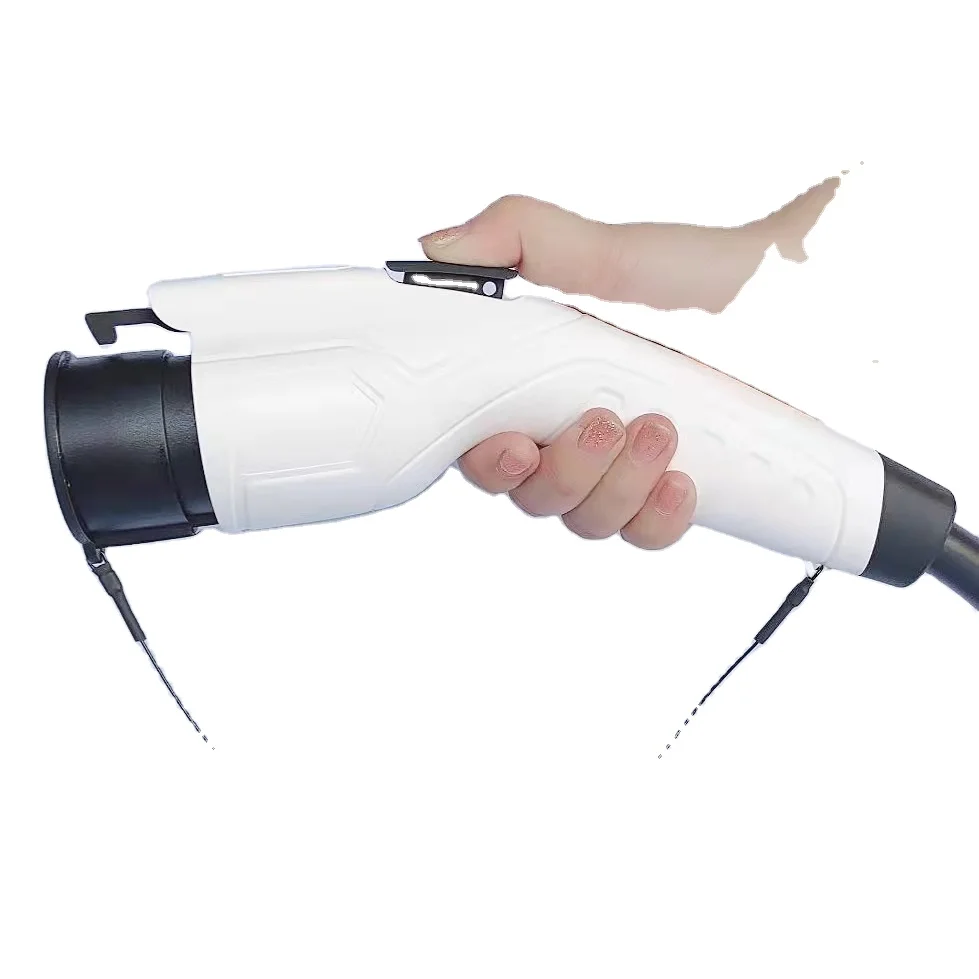 fisher Smart APP control WIFI 12kw 50A AC wallbox ev charging station with 5 meters SAE J1772 type 1 cable for household