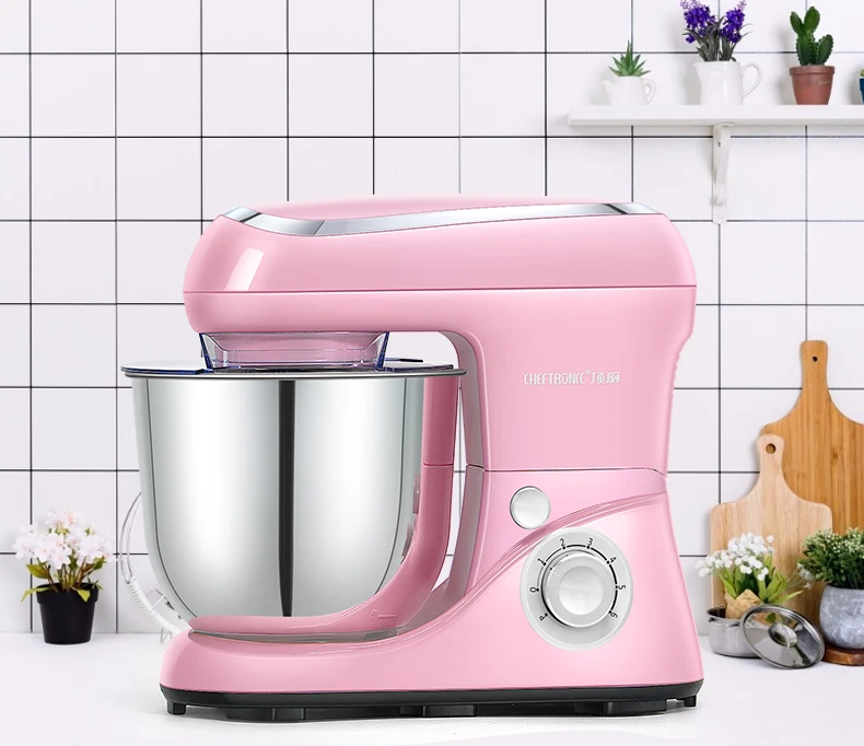 High Quality 1300W Electric Stand Mixer 5L Capacity Dough Maker Plastic Housing Accessories Includes Mixing Bowl Dough Hook