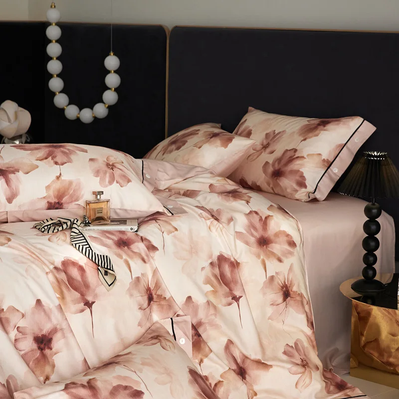 100% Tencel мягкие чехлы 60s 4 шт.