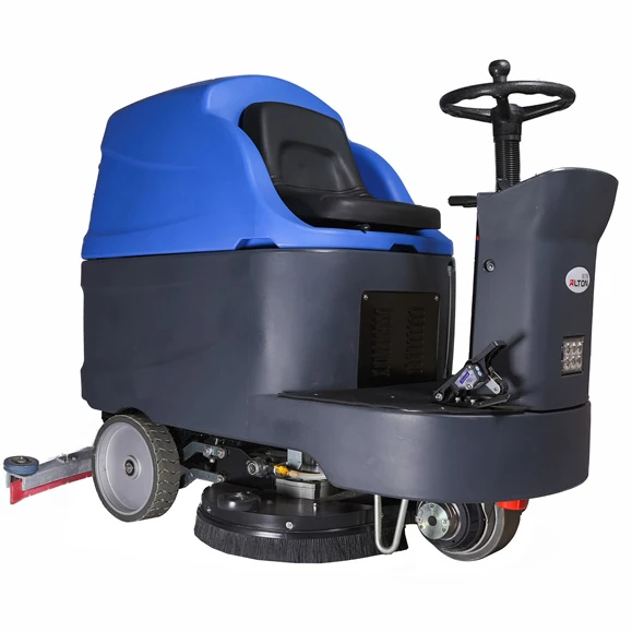 A11R Ride-on Driving Floor Scrubber Dryer Battery Power Auto Scrubber Floor Cleaning Machine