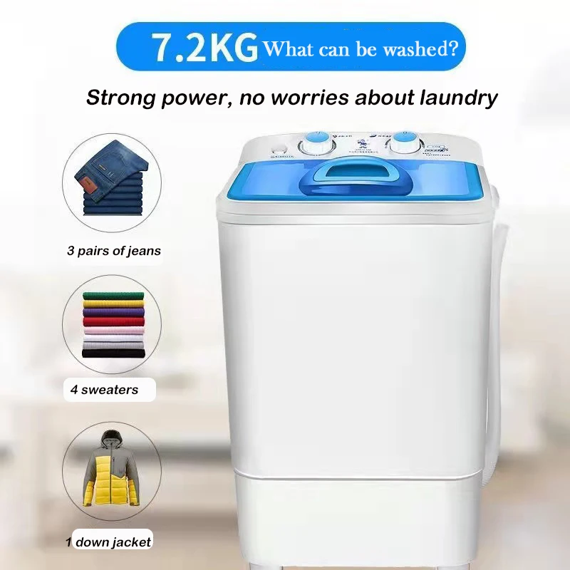 Top Loading drum automatic drying washing