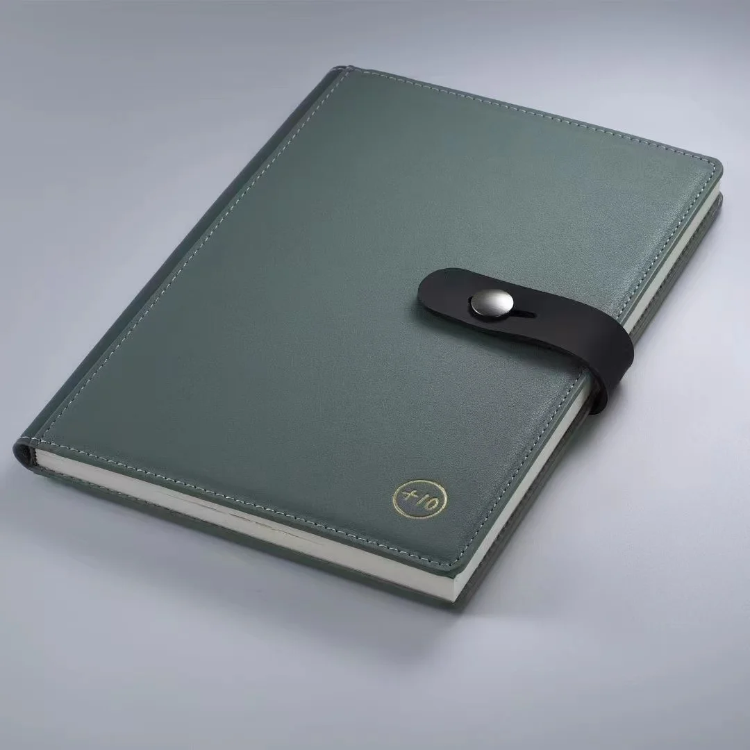 2022 new arrival PU leather promotional office  use customized planner notebook and writing pads