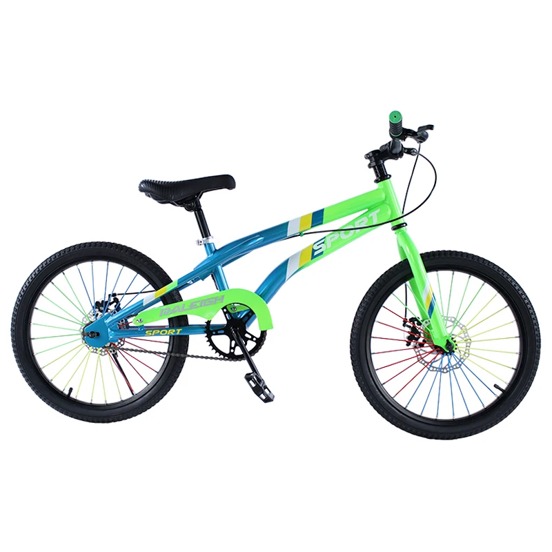 Xthang imported 20 inch steel frame bisicleta sport blue cycle kids bicycles for 7-10 years old double disc brake