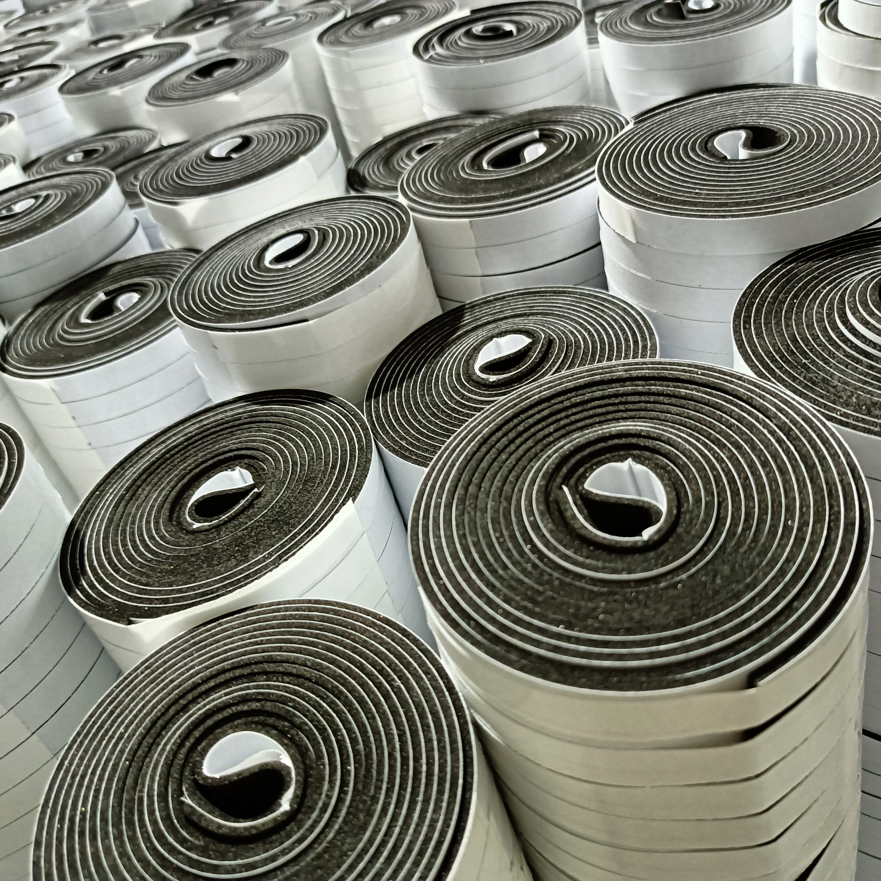 double Sided Adhesive Black Waterproof Durable PE/EVA foam  tape Seal Strip For Window Sealing