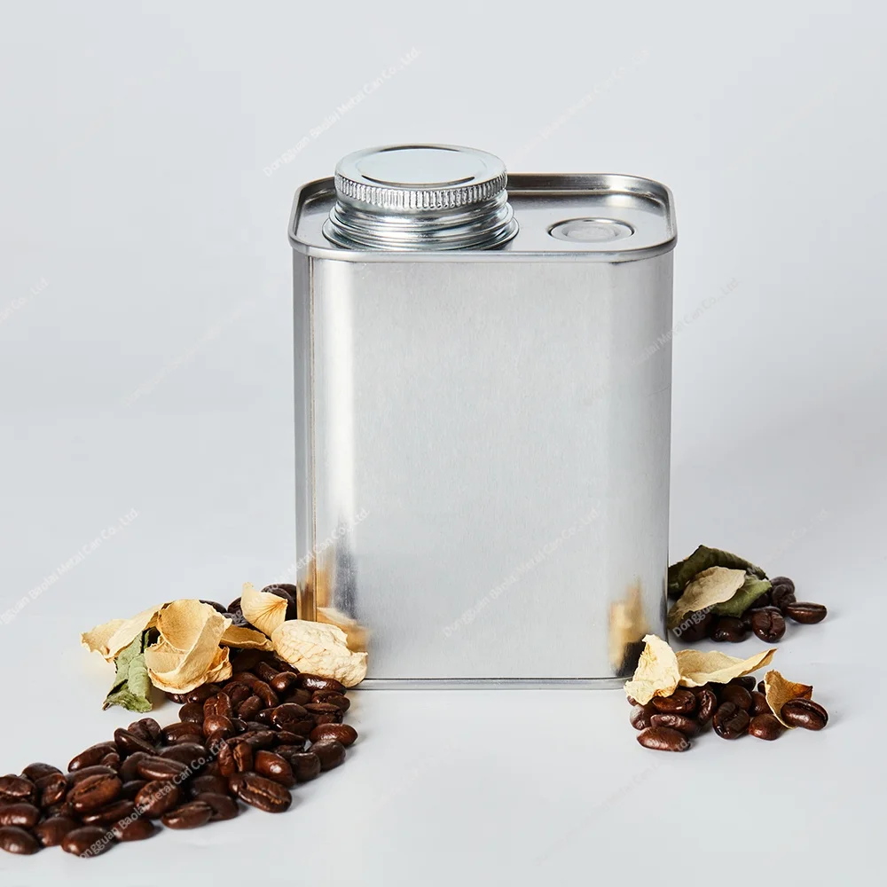 220g Degassing Valve Food Grade Tin Can Customize For Coffee Bean Storage Coffee Packaging