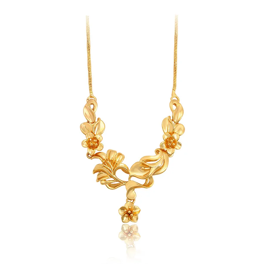 S00136550 от бижутерии xuping Дубай класса люкс с покрытыем цвета чистого 24 каратного золота модное платье цветочным узором кулон в виде жениха и невесты свадебная подвеска