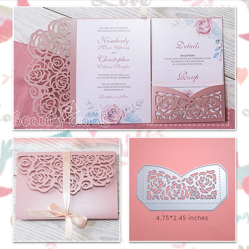 Custom Stencil Carbon Steel Cutting Dies Scrapbooking DIY Photo Album Decorative Craft Embossing Die Cuts