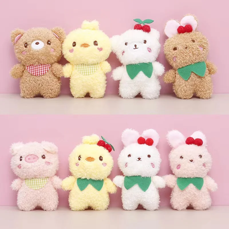 Soft Claw machine Toy Mini Push Toys Stuffed Animals For Crane Machines Teddy Bear Small Key Chains