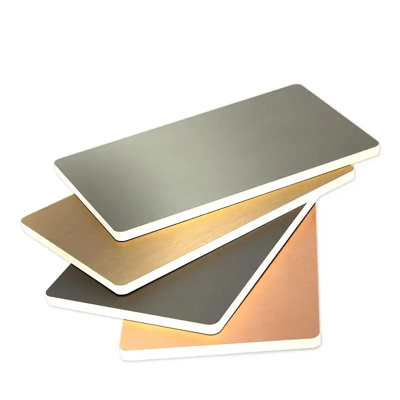 HZSY Carbon fiber board PVC foam board black plastic sheet PET film laminated PVC co-extruded board