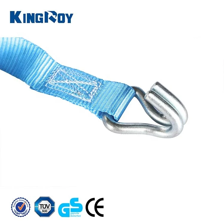 KingRoy ratchet strap 800kg black logo 25mm x 4 m  auto ratchet tie down