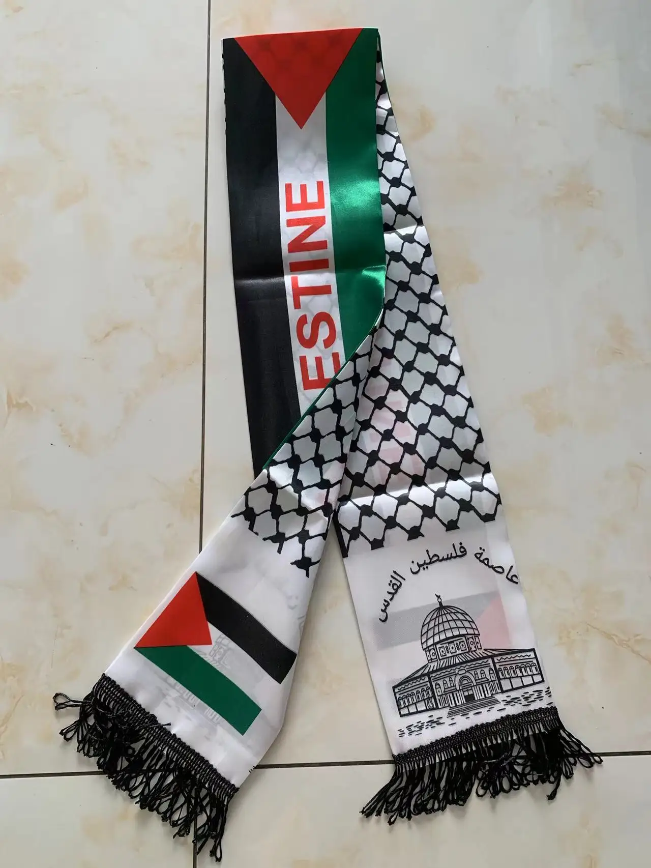 Лидер продаж шарф-платок с национальным флагом Палестины шаль