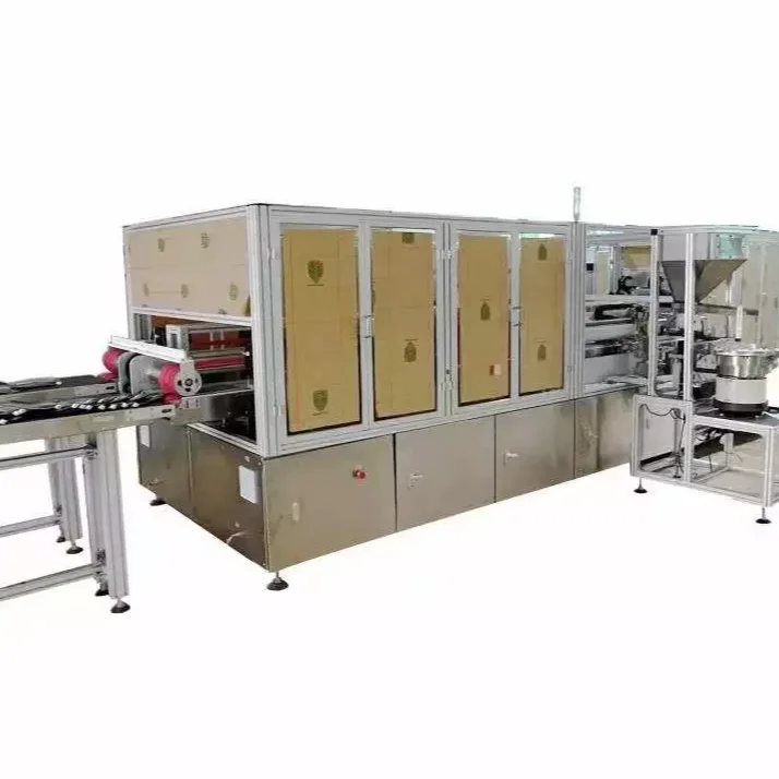 Automatic Pouch Spout inserting and Sealing Machine