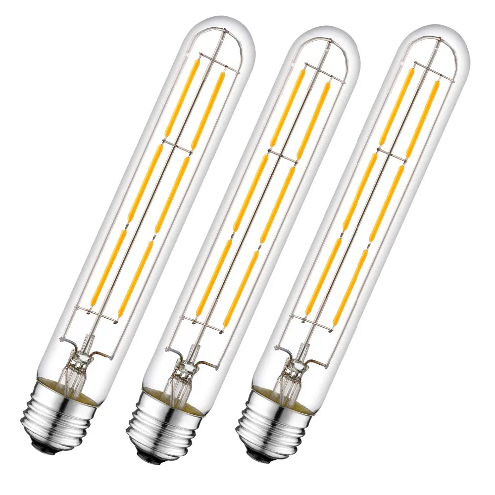 Wholesale Sales LED Tubular T30 5W Filament bulbs lamp dimmable E26 E27 base Glass Bulbs