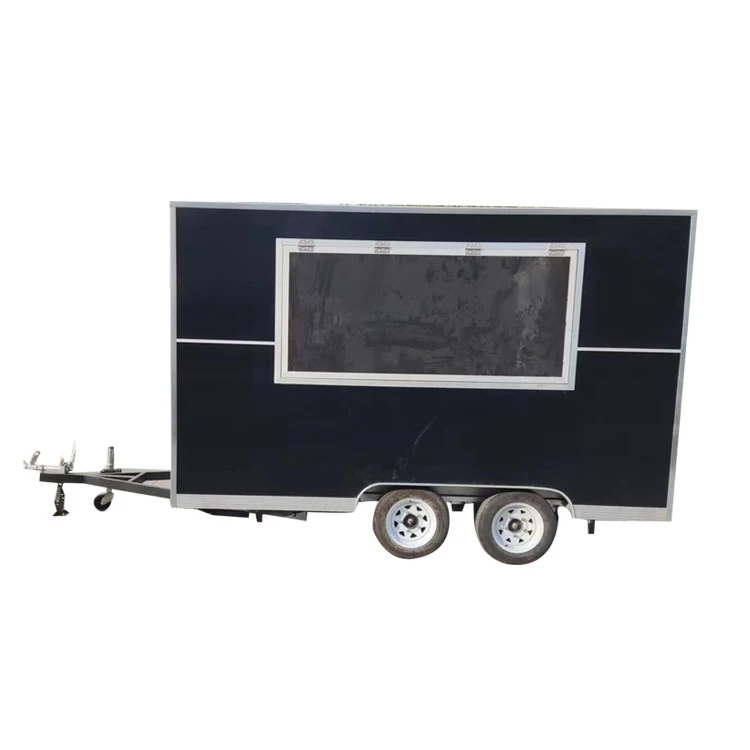 Best Quality Hot Dog Cart Round Sandwich Trailer Food Trucks trailer cart Food trailer for Sale in China