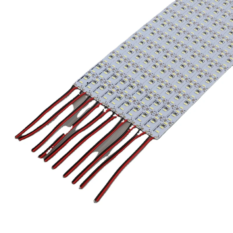 print mega logo 12v 144leds high brightness pure white color korea 4014 led rigid strip