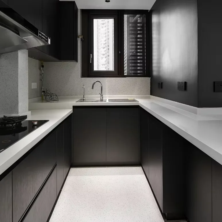Black Kitchen Cabinets Solid Wood Luxury Designs Wood Kitchen Cabinet Wood Kitchen Cabinets with white countertop