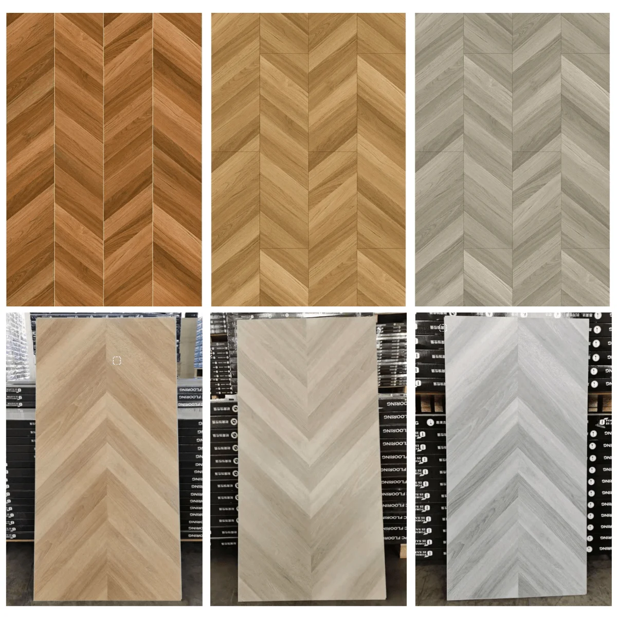 4mm 5mm 8mm vinyl click chevron fishbone parquet spc flooring herringbone