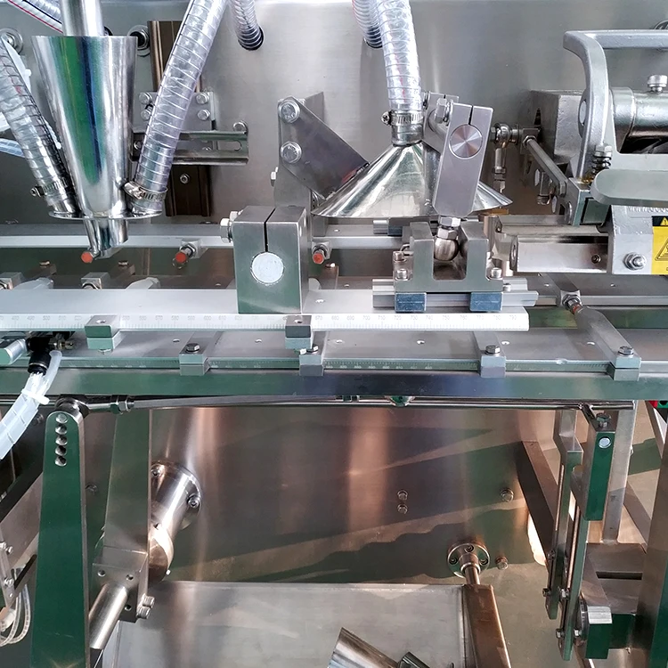 Automatic Soap Powder Fertilizer Filling Premade Bag Packing Machine For Sugar