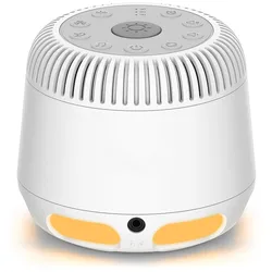 Household portable adult baby white noise sleep machine 24 sounds white noise machine with 10 RGB night light breathing light