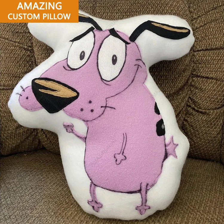 Hot Sale Gesture Custom Irregular Shaped Pillow Printed Cushion Throw Pillow With Your designs