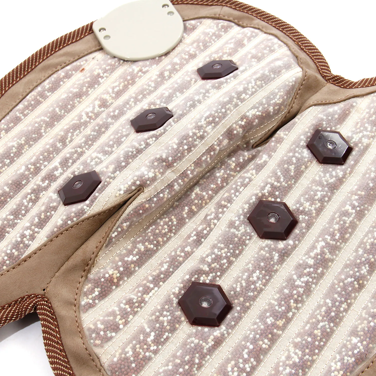 fanocare tourmaline magnetic therapy knee support pad tourmaline stone heating knee pad