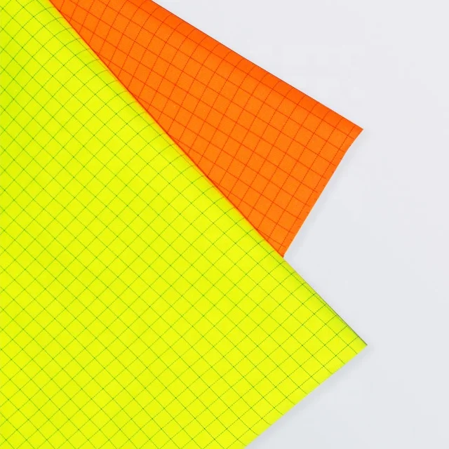 Factory Price  Fr Proof En 20471 Modacrylic Cotton Fire Resistant Anti Static Fluorescent Fabric