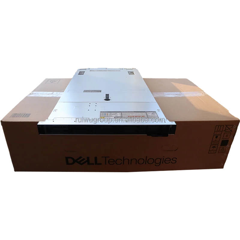 New Dell R660 Rack Server 1u Server 4410Y 32G*2 2.4T*8 H755 800W Platinum Server R660