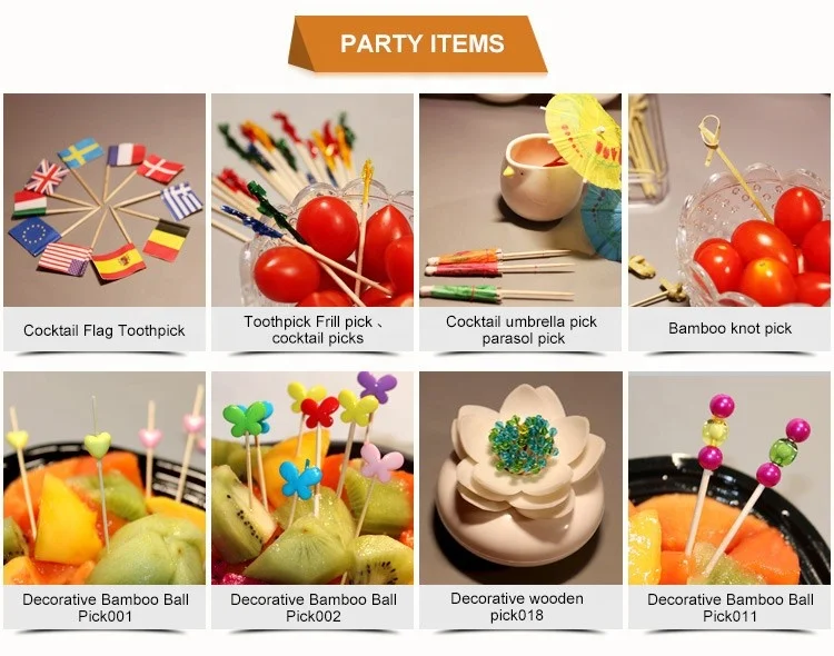 all sizes toothpick cocktail flag sticks