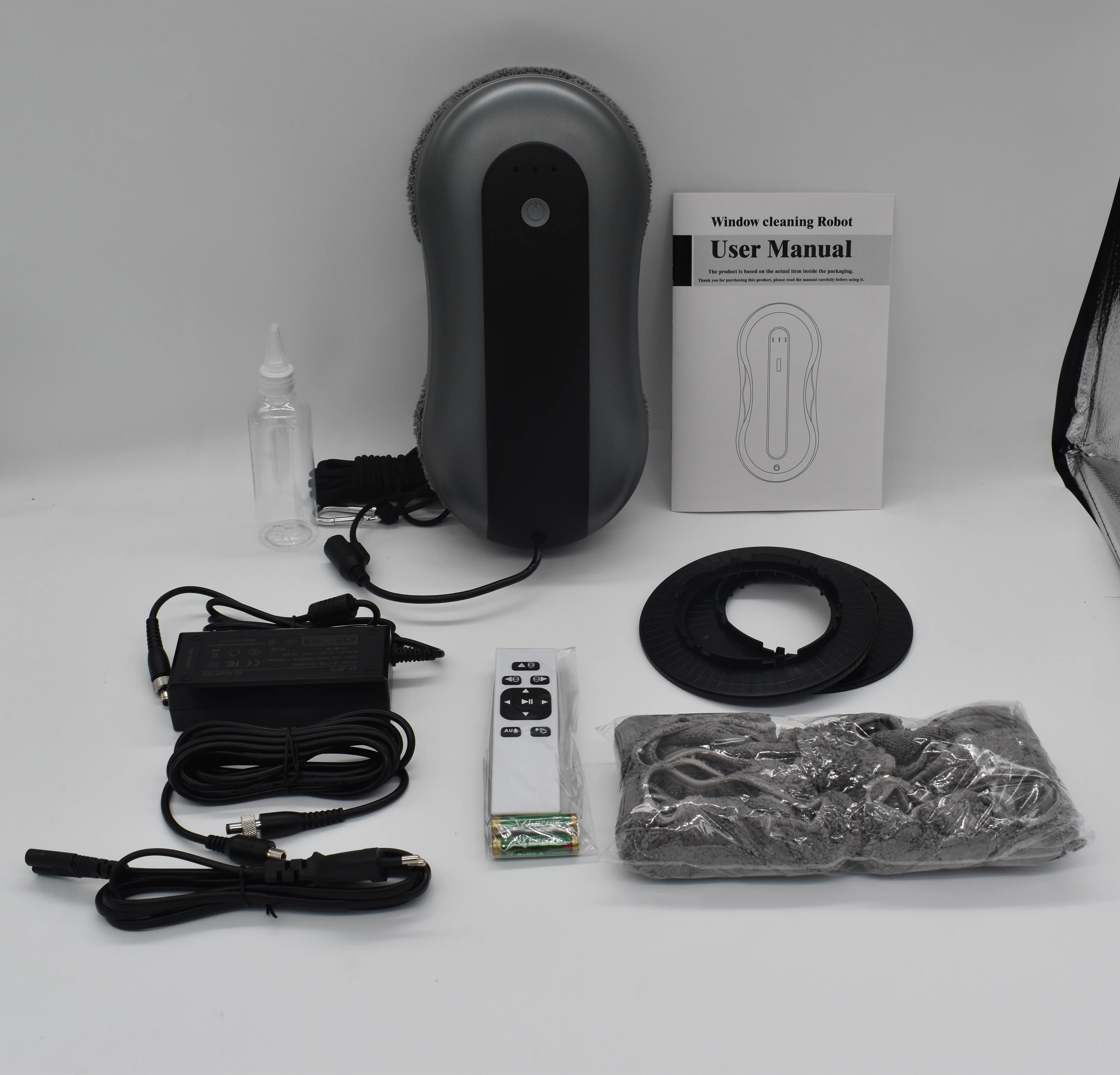 Edge Detection window cleaner machine big window deep cleaner for company aquarium glass cleaner robot