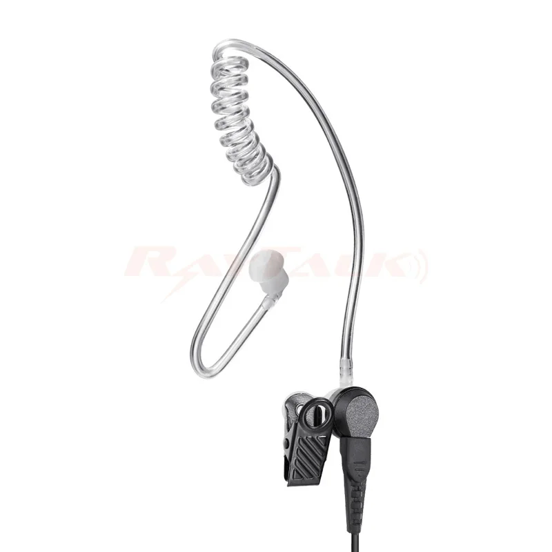 Two Way Radio PTT Headset walkie talkie headphone wired Air Tube Earphone