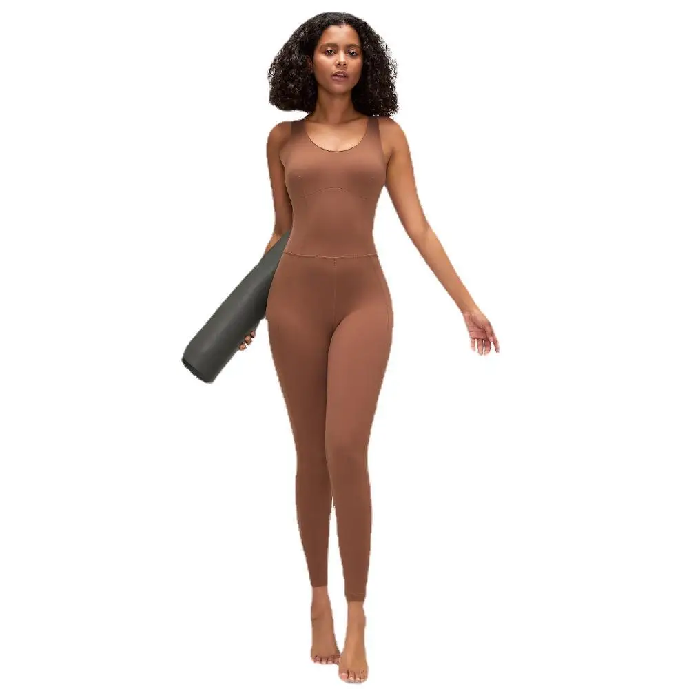 2022 new aerial yoga suit one-piece body shape training fitness beauty back ballet dance one-piece suit women