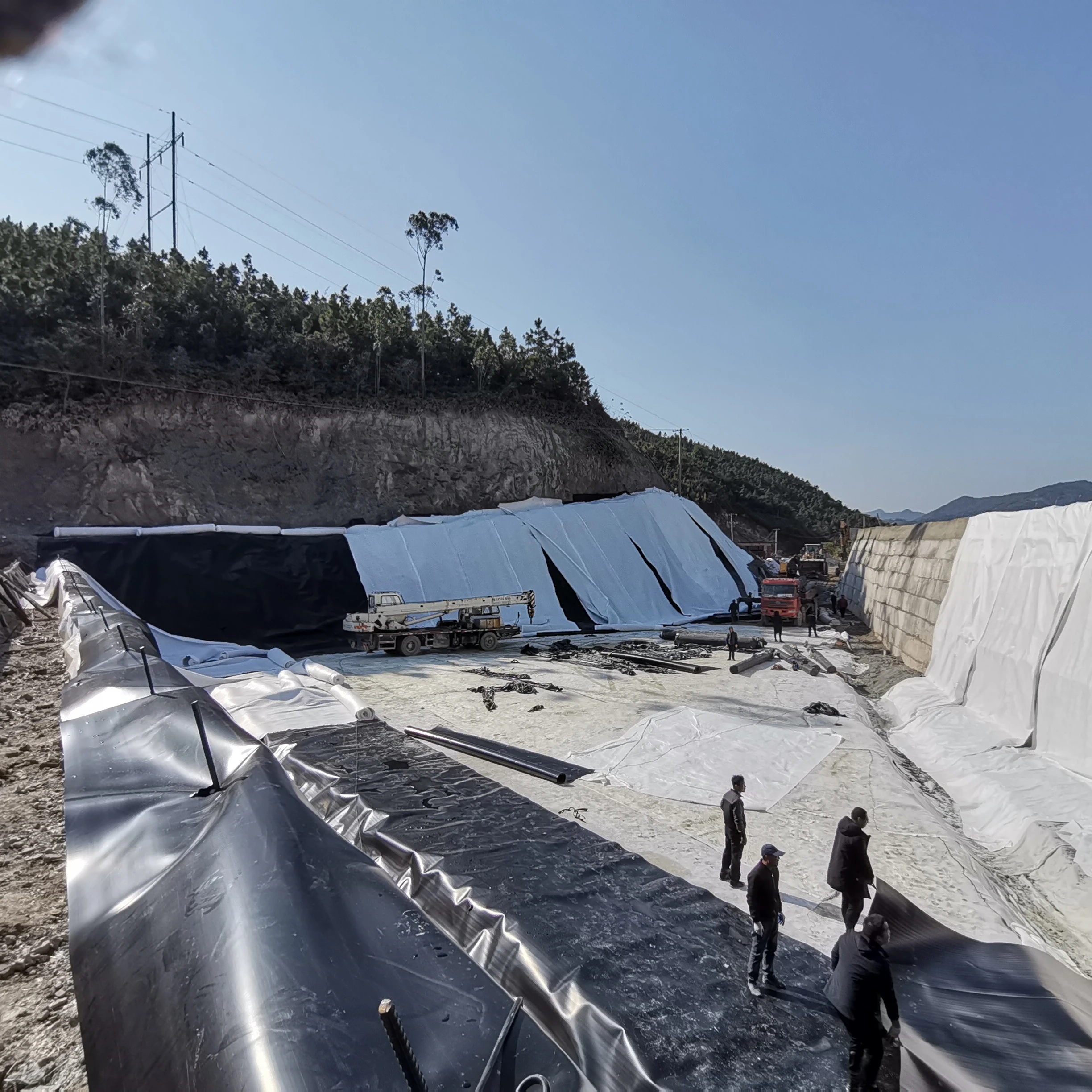 Китай водонепроницаемая геомембрана HDPE