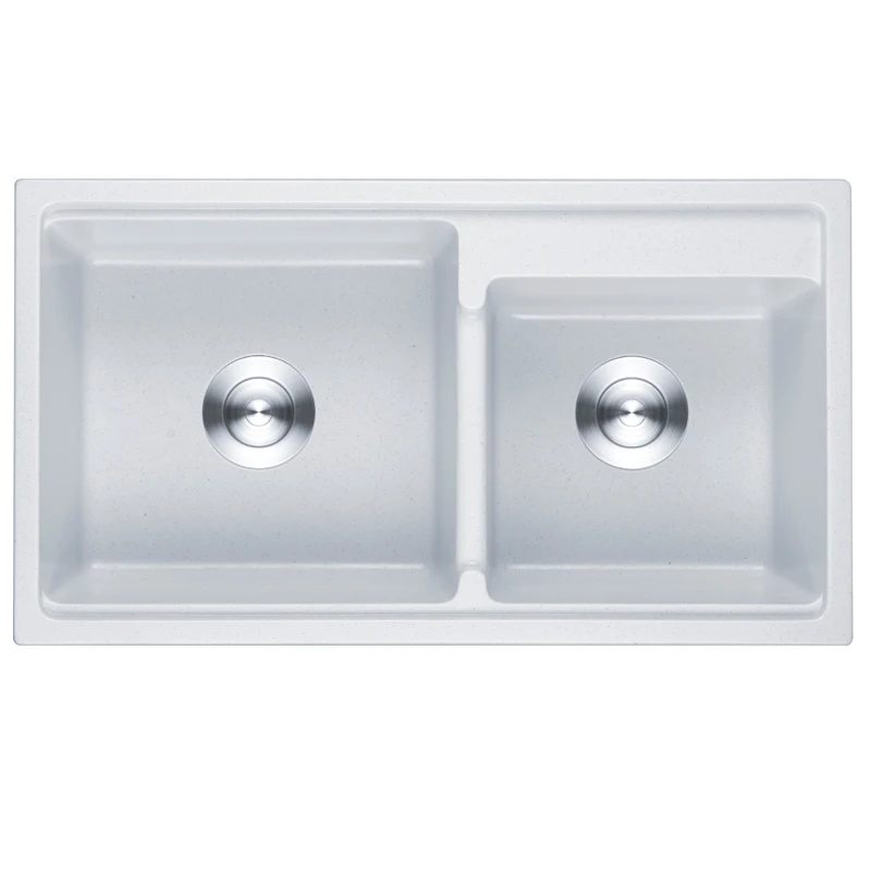 Новинка 2022 кухонная раковина из гранита черная серая белая нижняя или верхняя