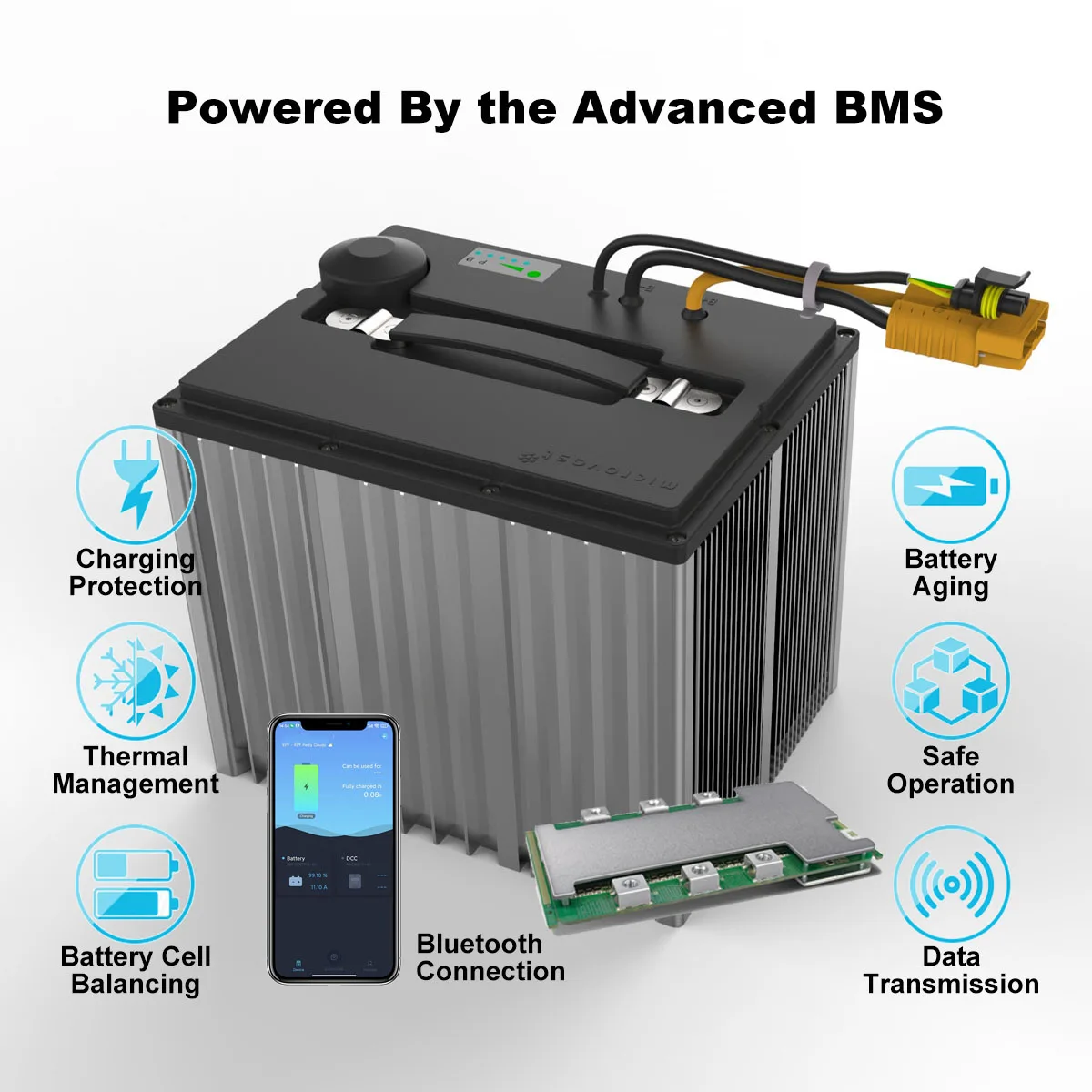 MVPACK micmotor ultra longlife safety fast charging customized lithium ion LpTO 12 Volt 12v 90Ah 5S9P lithium titanate battery