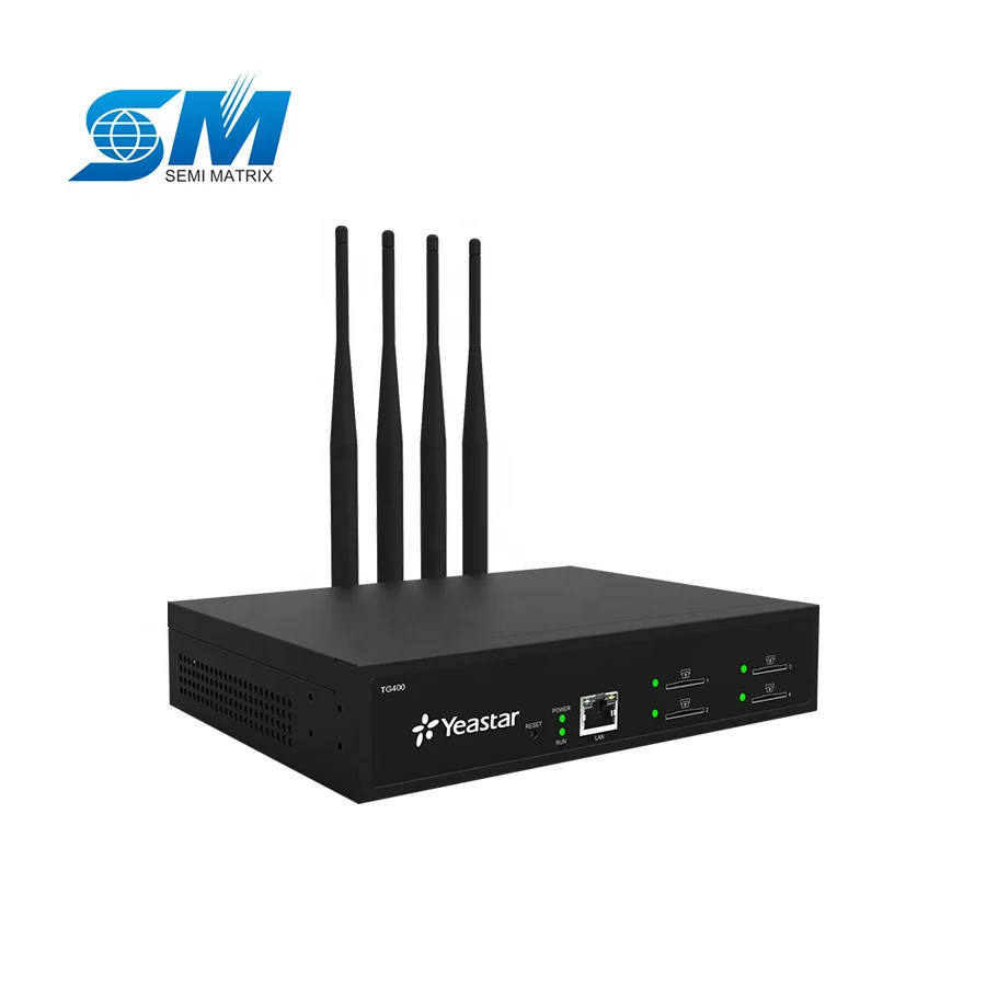 Новый оригинальный шлюз Yeastar TG серии VoIP GSM / WCDMA 4G LTE