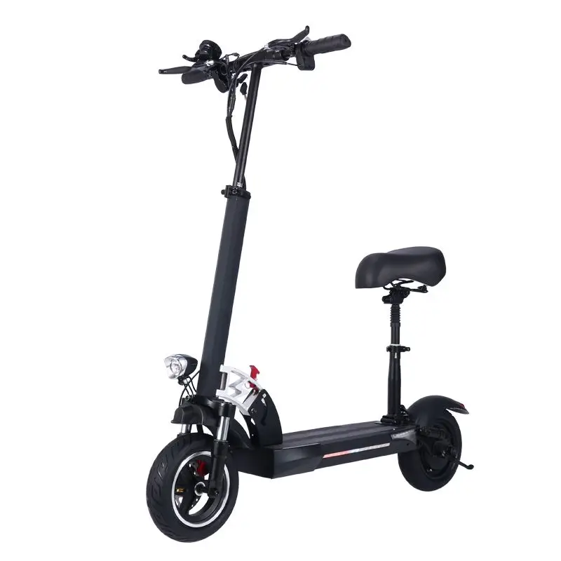 
10 Inch High Power 48V EU USA Warehouse 1000W 10AH 12.5AH 15AH Electric Scooter LED Light And Dual Dis Brake 