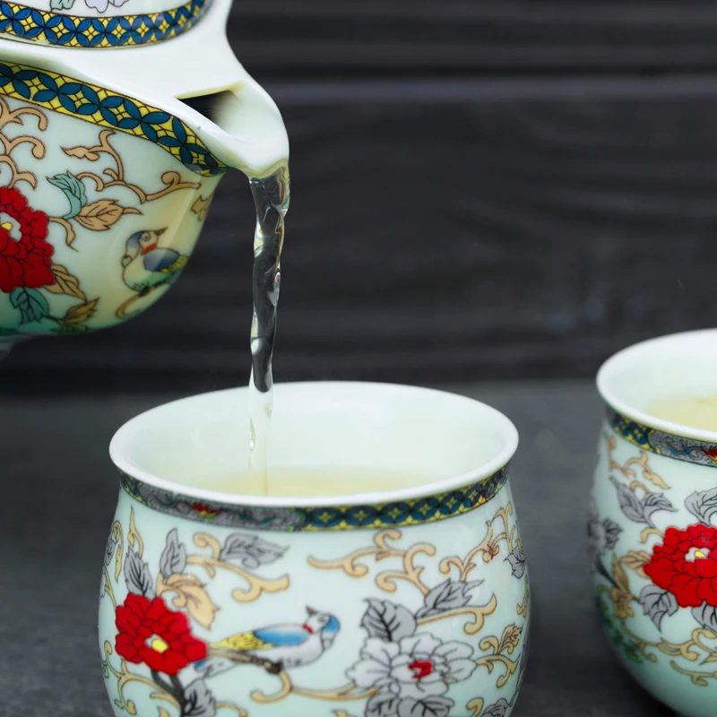 
2021 Hot Selling Health Small Leaf Hair End 50g * 4 Matcha Tea Bags Flavor Tea 