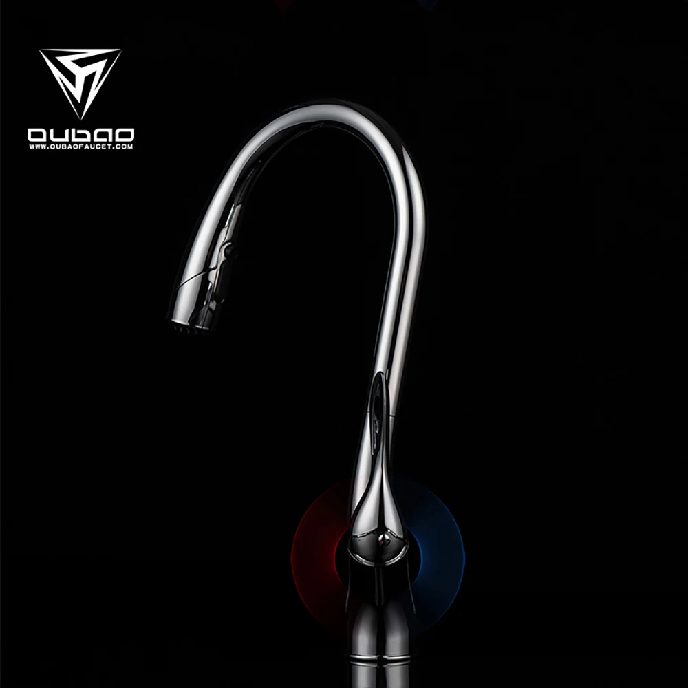 Single Hole Modern Luxurious Chrome Flexible Israel Kitchen Faucet Tap