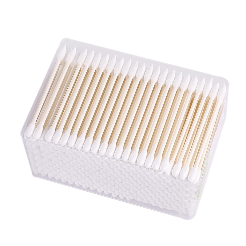 Q tips Qtips Cotton Swabs Plastic Big Long Organic Pointed Tip Paper Stick Thin Cleaning Ear Cotton Bud