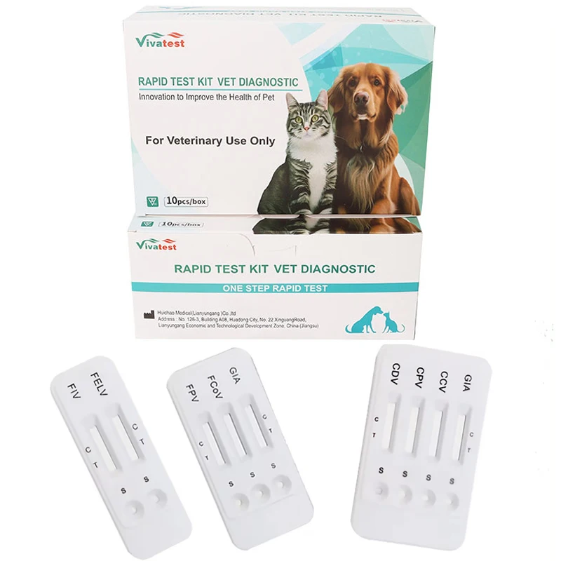 Feline Immunodeficiency Antigen Leukemia Antibody Test Cat Fiv Ab Felv Ag Combo Rapid Test Kit