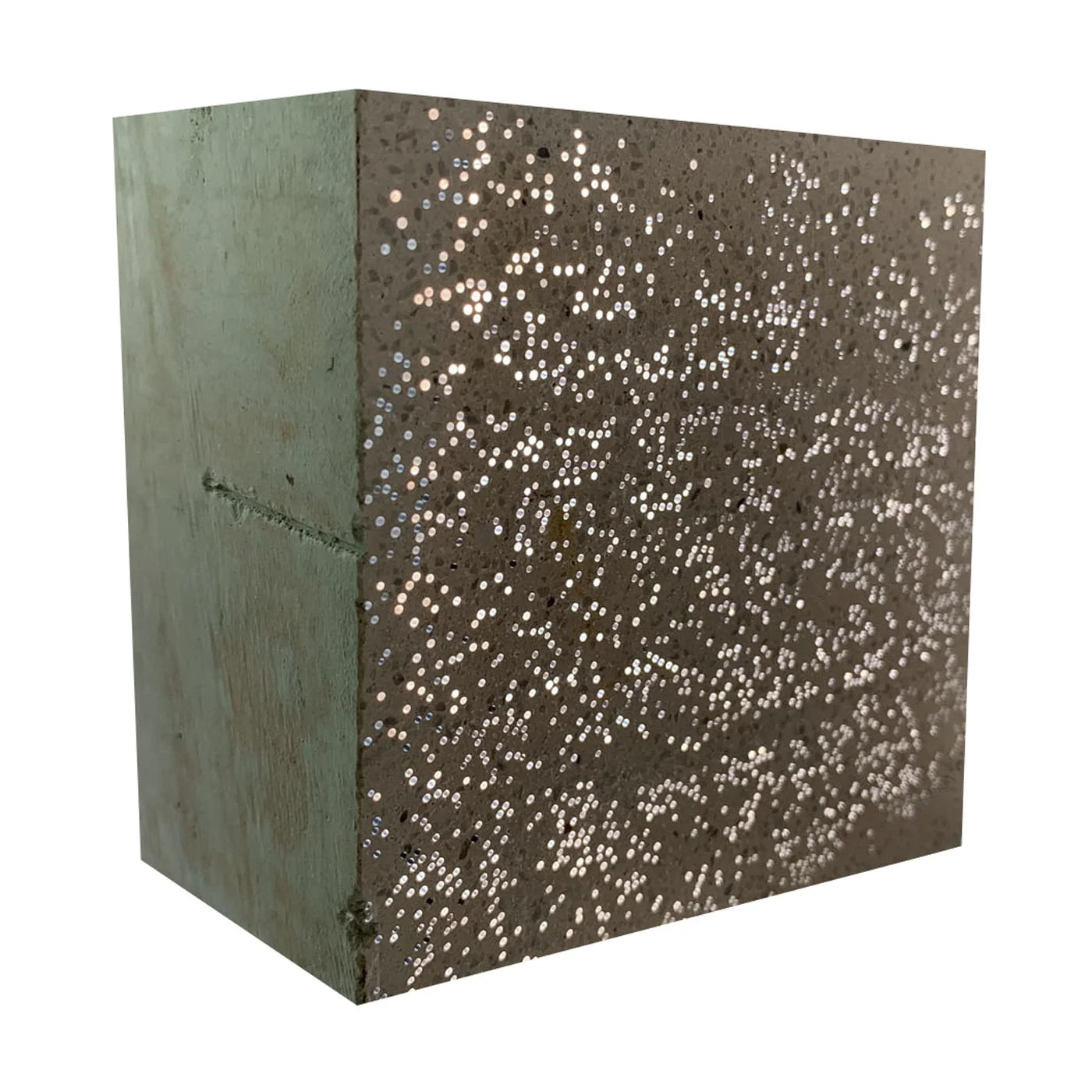 Translucent Decorative Concrete Board Wall Brick Paneling For Indoor Home Window pane, Light shade, Partition Wall Lighting