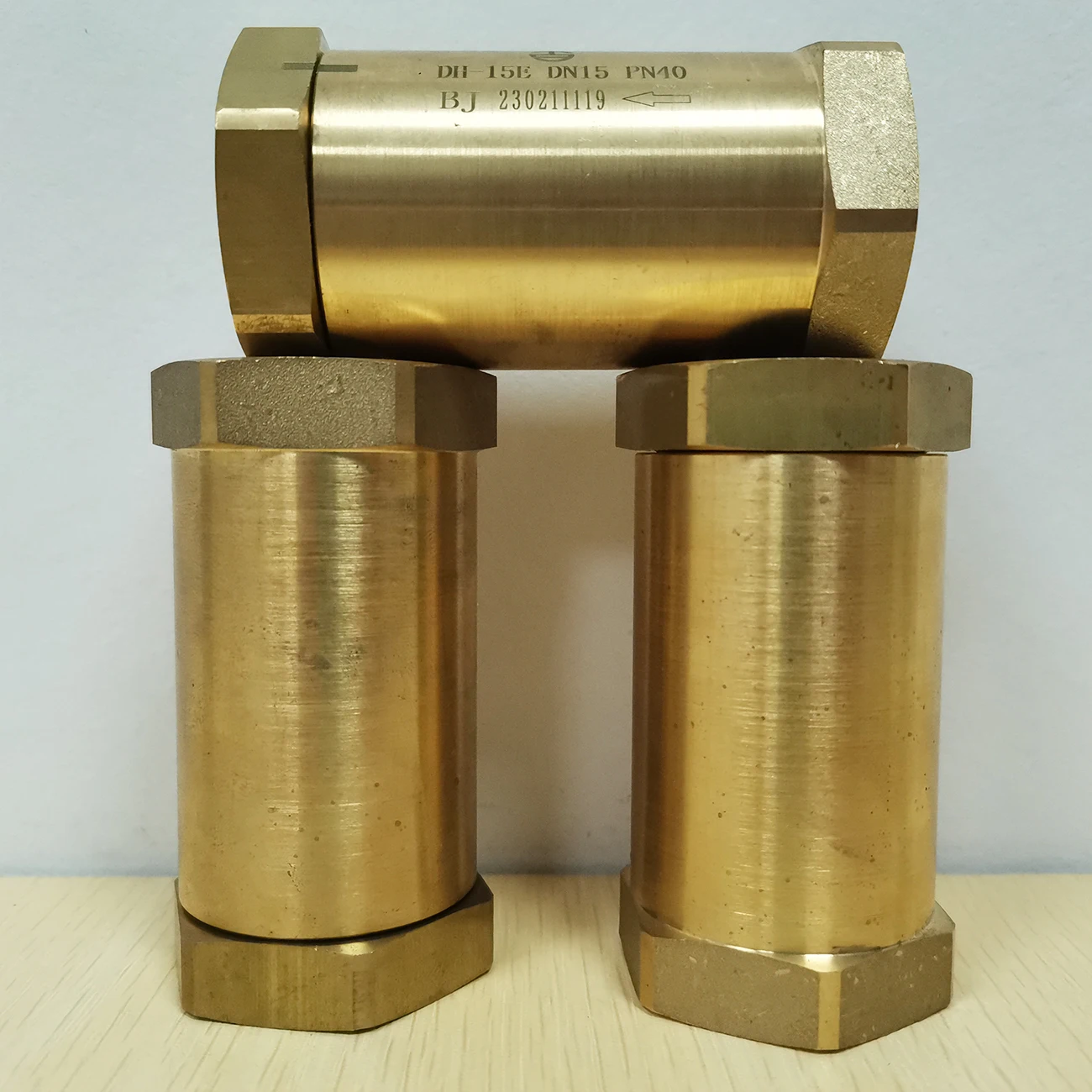 Brass copper 4Mpa DN15 1/2inch NPT thread cryogenic vertical lift check valves for LO2 LN2 LAr  LNG LCH