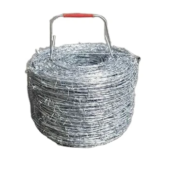 GQ Высококачественная колючая проволока оцинкованная забор для