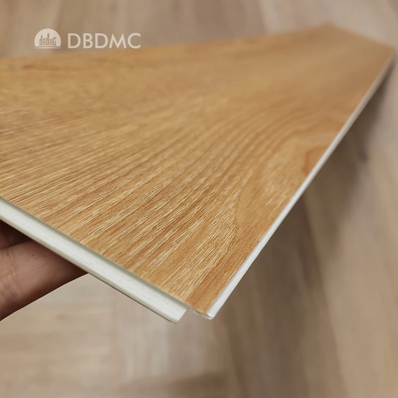 Customized Fireproof Soundproof Rigid Core 4mm DEMAX PVC SPC Click Flooring Tiles