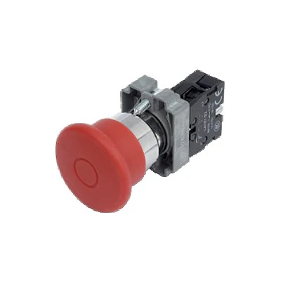 SB5-AC45 series dc aluminum panel mount waterproof emergency stop button self locking switch
