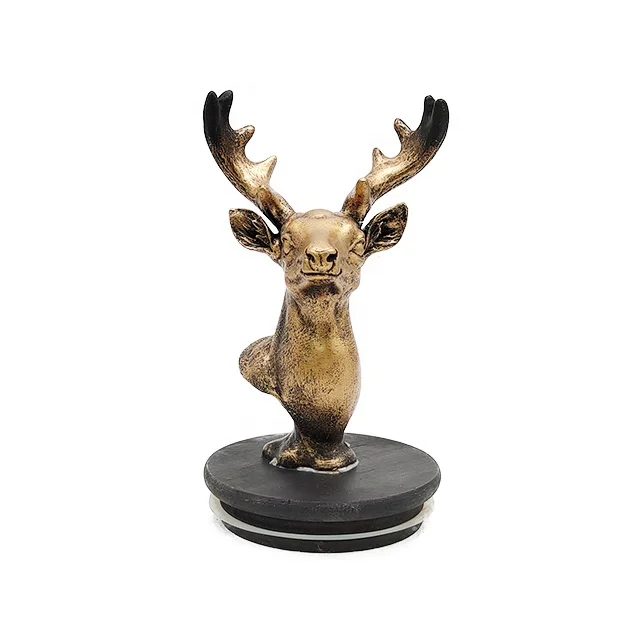 A06S Glass scented candles and lid with wild animal